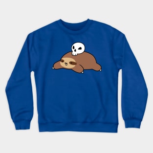 Skull Sloth Crewneck Sweatshirt